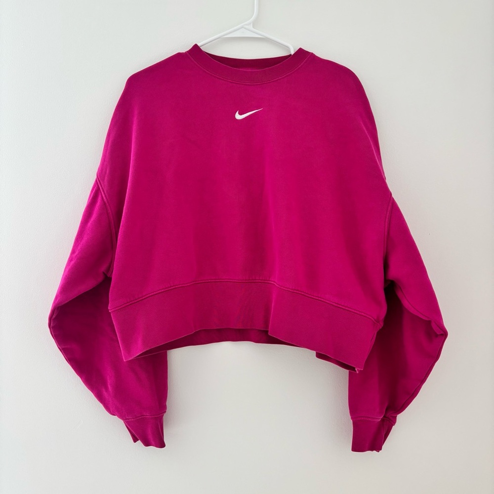 Nike Sportswear Collection Essentials Women's Oversized Fleece Crew Sweatshirt